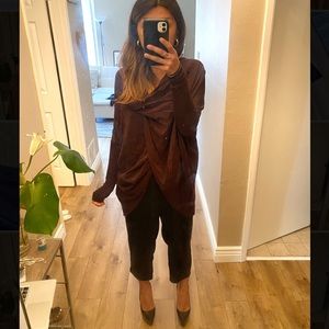 all saints wrap sweater